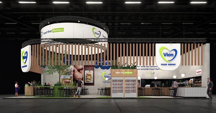 Vion Messestand